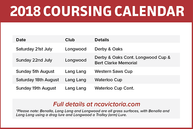 2018-Coursing-Calendar
