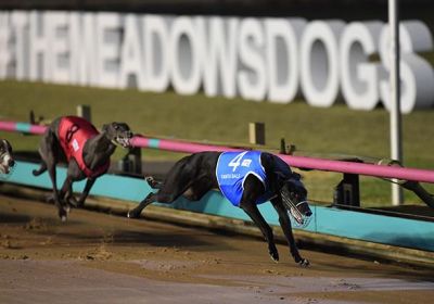 Fanta Bale charges clear of her rivals in the home straight