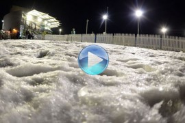 Video: Snow Time as ‘Christmas in July’ takes over The Meadows