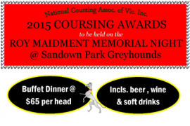 2015 Coursing Awards