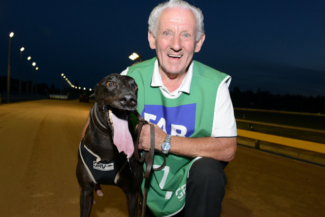Aston Miley with trainer Eddie Lieshoutll