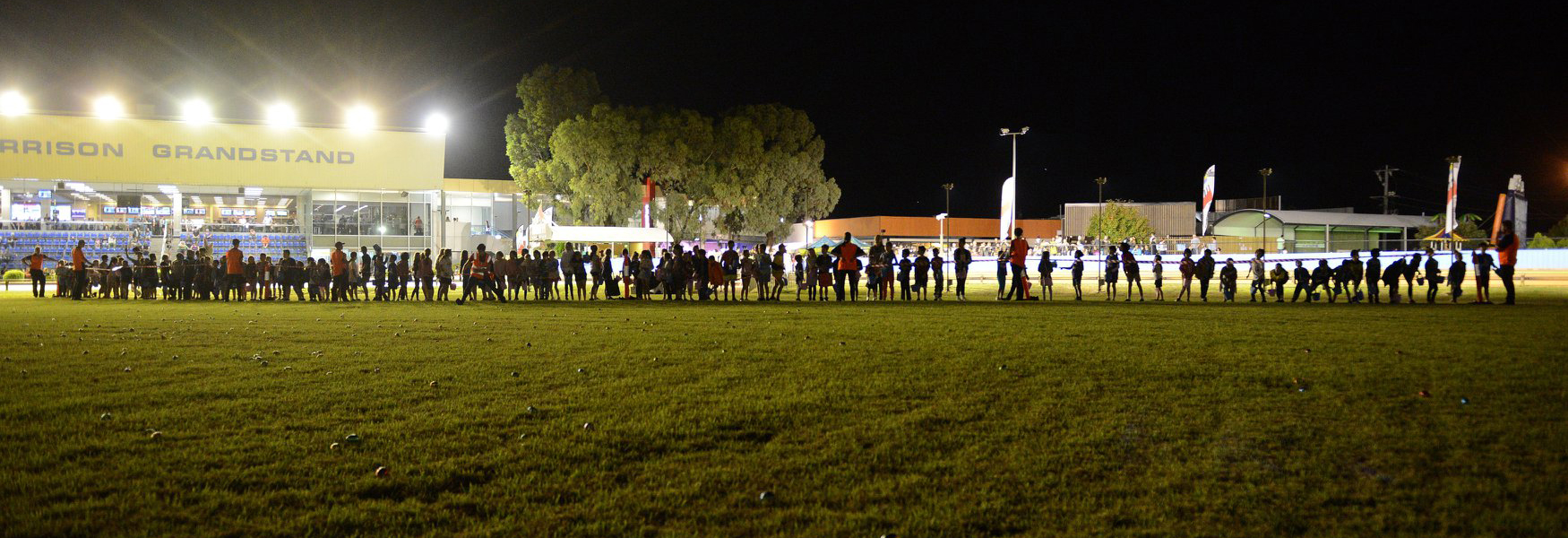 At Sandown Park around 950 kids on course and all kids participated In Easter egg hunts across the evening.