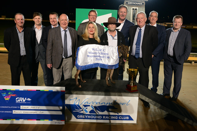 The 2019 Macey’s Bistro Warrnambool Cup presentation.
