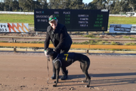 Shock win came as no surprise to elated greyhound trainer
