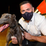 Tommy Shelby with part-owner Steve Withers of Western Australia.