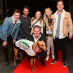 Aeroplane Eric with connections after his sensational Warragul Cup win.