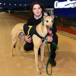 Jax Bale with handler Jack Strutt after ending a run of 10 straight defeats