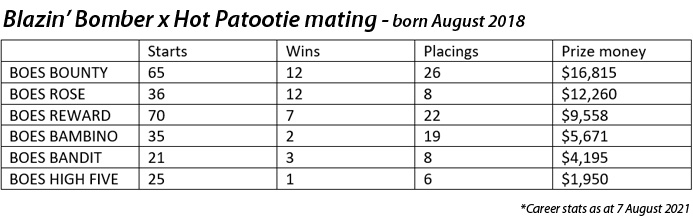 Litter stats
