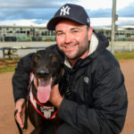 Hennessey with handler Nathan Rooney.