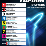 2023 Topgun Stayers Box Draw