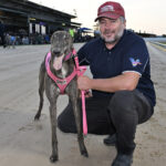 Jarick Bale with trainer Mark Delbridge