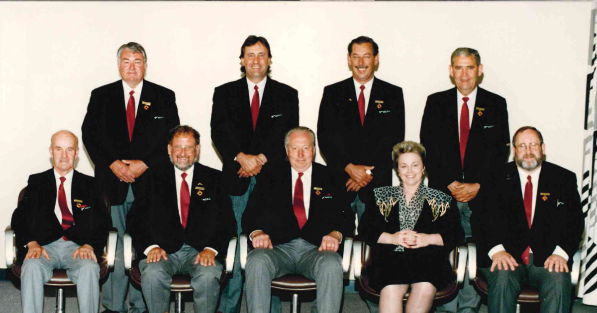 Max Scott (back left)