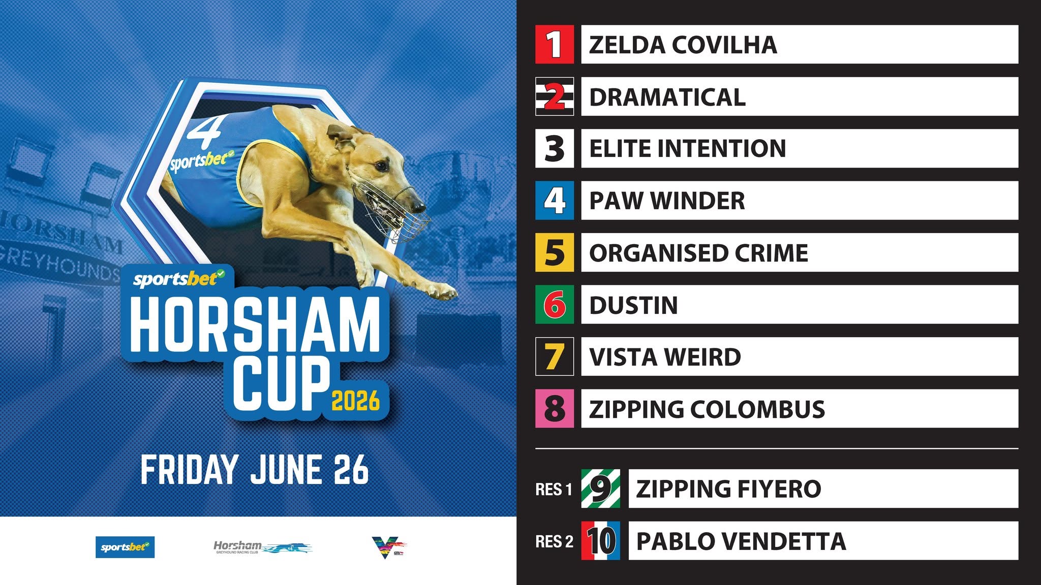 Horsham Cup Box Draw