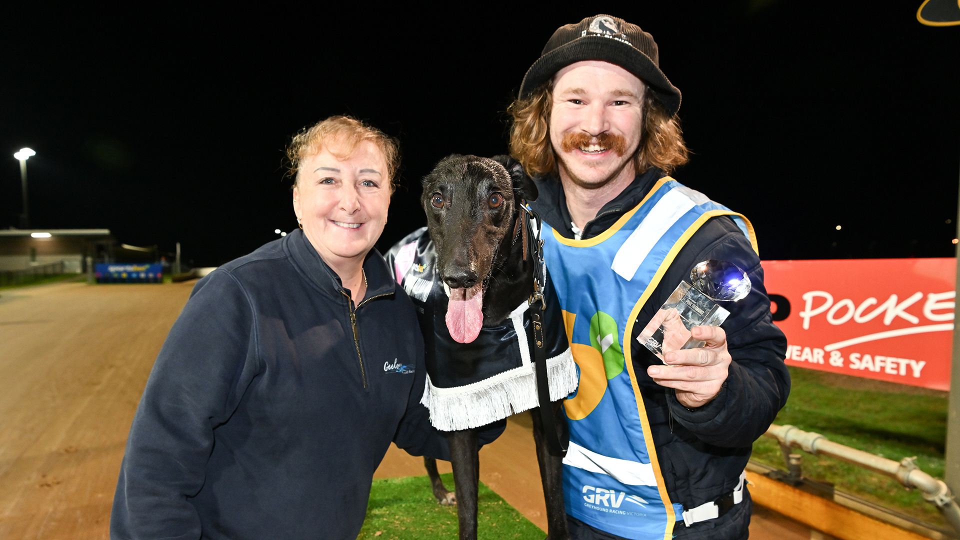 Michelle Mallia and Jack Osborn with Matt Loch
